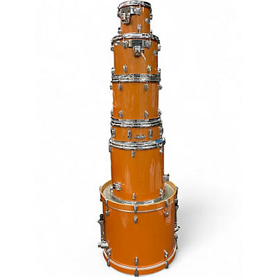 Used Mapex 6 Piece MARS SHELL PACK Amber Drum Kit