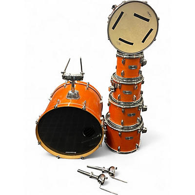 Used Mapex 6 Piece Mapex M Series  Honey Amber Drum Kit