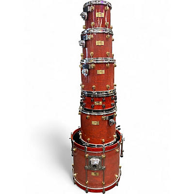 Used Mapex 6 Piece Orion Classic Series Birds eye Maple Drum Kit