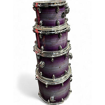 Used Mapex 6 Piece Saturn IV Studioease COBALT BURST Drum Kit