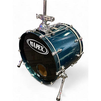 Used Mapex 6 Piece Saturn Standard ELECTRIC BLUE Drum Kit