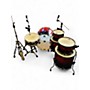 Used Mapex 6 Piece armory magma sparkle Drum Kit magma sparkle
