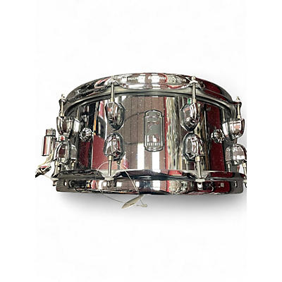 Used Mapex 6.5X14 Black Panther Premium Snare chrome Drum
