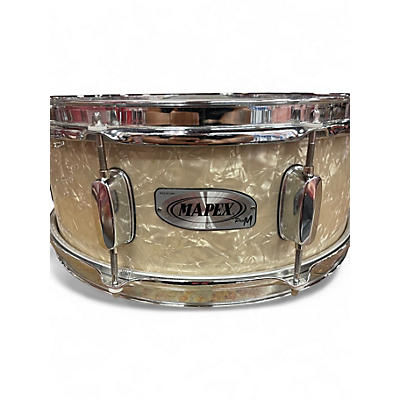 Used Mapex 6.5X14 M Pro  Pearl White Drum