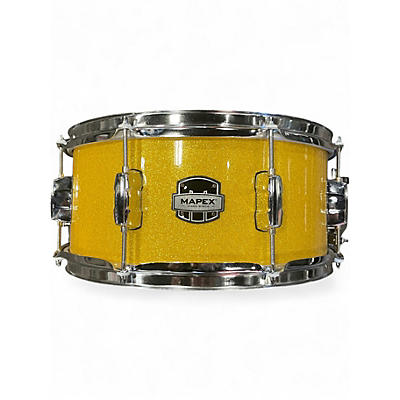 Used Mapex 6.5X14 Mars Birch Sunflower Sparkle Drum