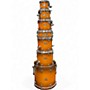 Used Mapex 7 Piece PRO M Orange Drum Kit Orange
