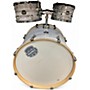 Used Mapex 8 Piece Venus Black and White Drum Kit Black and White