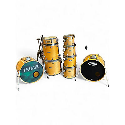 Used Mapex 9 Piece PRO M Natural Drum Kit