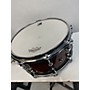 Used Mapex Used  Mapex Black Panther Solidus Snare Drum Red Black Burst Red Black Burst