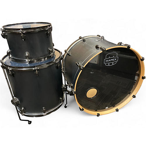 Mapex Used Mapex Mars Crossover  Black Drum Kit Black