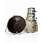 Used Mapex Saturn Evolution Rock Birch 4pc Metallic Gray Drum Kit Metallic Gray