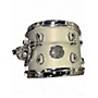 Used Mapex Saturn Evolution Rock Birch 4pc Metallic Silver Drum Kit Metallic Silver