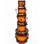 Used Mapex Saturn Evolution Workhorse Maple 5pc Sunburst Drum Kit Sunburst