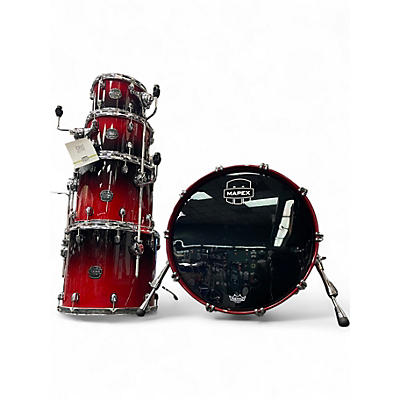 Used Mapex Saturn Studioease 5pc Red Drum Kit