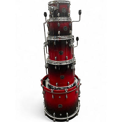 Used Mapex Saturn Studioease 5pc Red Drum Kit