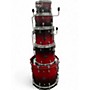 Used Mapex Saturn Studioease 5pc Red Drum Kit Red