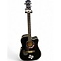Used Marconi MK4116 Black Acoustic Guitar Black