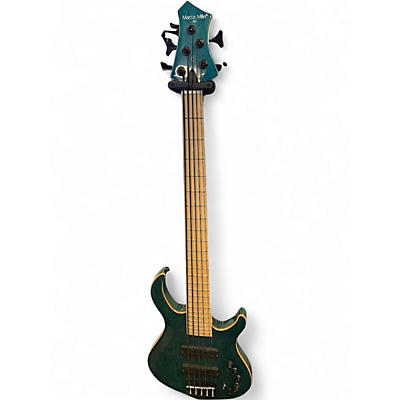 Used Marcus Miller M2 Trans Blue Electric Bass Guitar