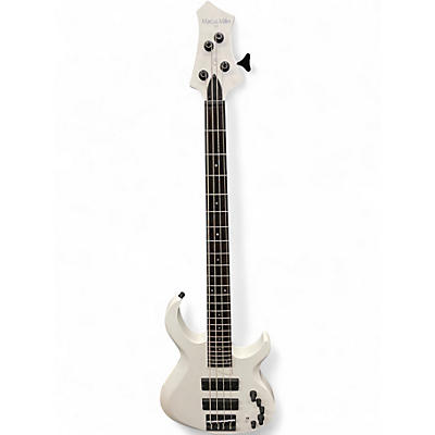 Used Marcus Miller M2 White Electric Bass Guitar