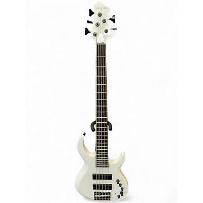 Used Marcus  Miller M2 White Electric Bass Guitar
