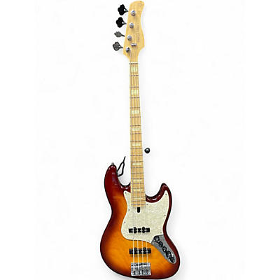 Used Marcus Miller Sire V7 Crimson Red Burst Electric Bass Guitar