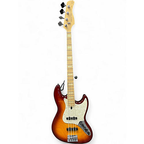 Used Marcus Miller Sire V7 Crimson Red Burst Electric Bass Guitar Crimson Red Burst