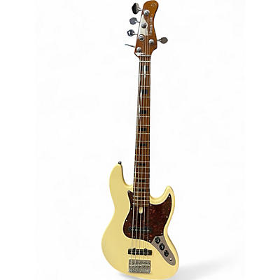 Used Marcus Miller V5 SIRE Olympic White Electric Bass Guitar