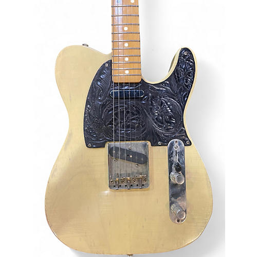 Used Mario Guitars T aged butterscotch Solid Body Electric Guitar aged butterscotch