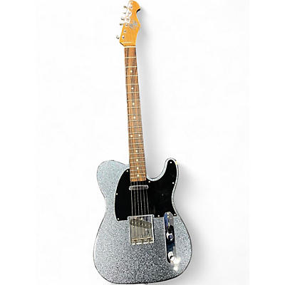 Used Mario Martin T STYLE  GRAY SPARKLE Solid Body Electric Guitar