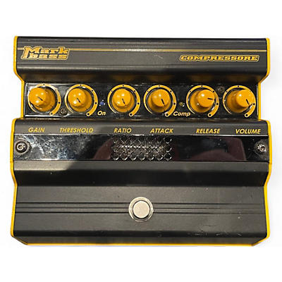 Used Markbass COMPRESSORE Effect Pedal
