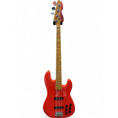 Used Markbass GV4 Fiesta Red Electric Bass Guitar