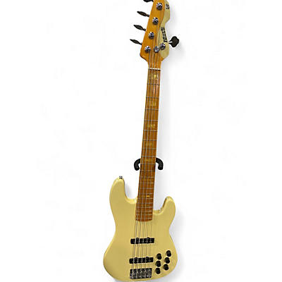 Used Markbass GV5 Cream Electric Bass Guitar