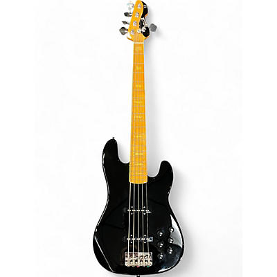 Markbass Used Markbass GV5 GLOSSY VAL MP5 5 STRING ELECTRIC BASS BLACK Electric Bass Guitar