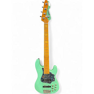 Used Markbass GV5 Surf Green Electric Bass Guitar