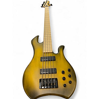 Used Markbass Kimandu Yellow Electric Bass Guitar