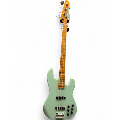 Used Markbass MB GV 4 Surf Green Electric Bass Guitar