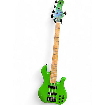 Used Markbass MB Kimandu Green Electric Bass Guitar