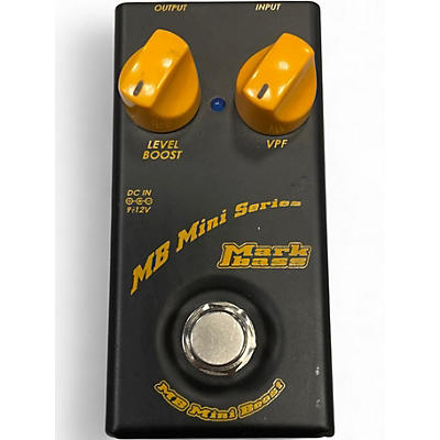 Used Markbass MB MINI BOOST Bass Effect Pedal
