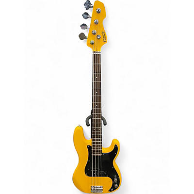 Used Markbass MB PB YELLOW Yellow Electric Bass Guitar