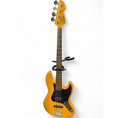 Used Markbass MB4 JB yellow Electric Bass Guitar