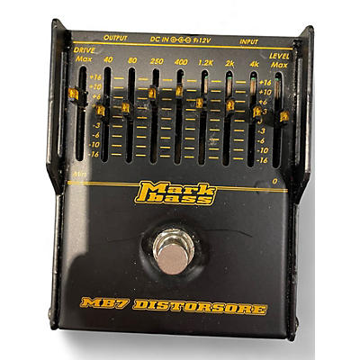 Used Markbass MB7 DISTORSORE Bass Effect Pedal
