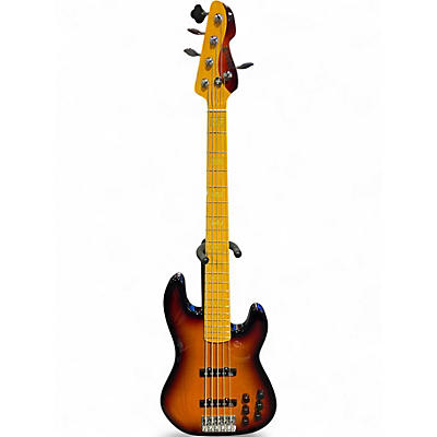 Used Markbass gv 5 3 Tone Sunburst Electric Bass Guitar