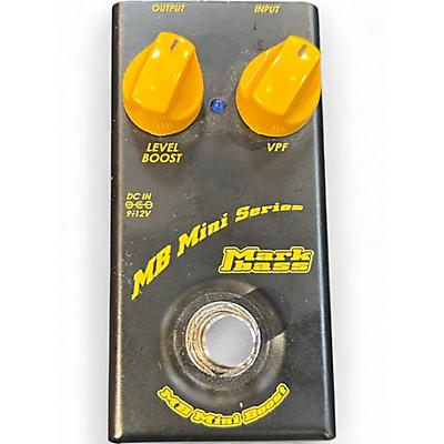 Used Markbass mb mini boost Bass Effect Pedal