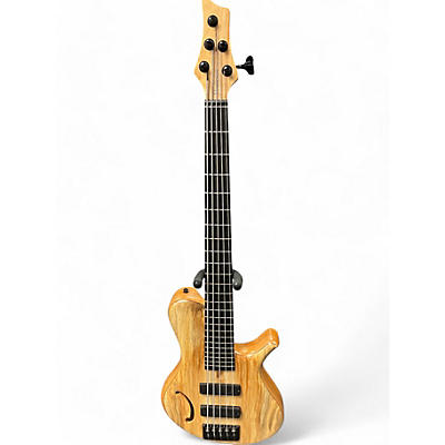 Used Marleaux MBASS BIGHOLLOW Natural Electric Bass Guitar