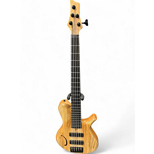 Used Marleaux MBASS BIGHOLLOW Natural Electric Bass Guitar Natural