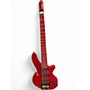 Used Mars dc 3 hollowpoint red Electric Bass Guitar red