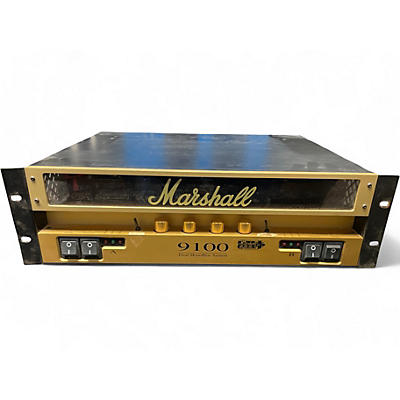 Used Marshall 9100 5881 Dual Monoblock Rack Power Amp 2 Power Amp
