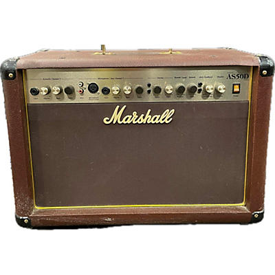 Marshall Used Marshall AS50D 50W 2X8 Acoustic Guitar Combo Amp