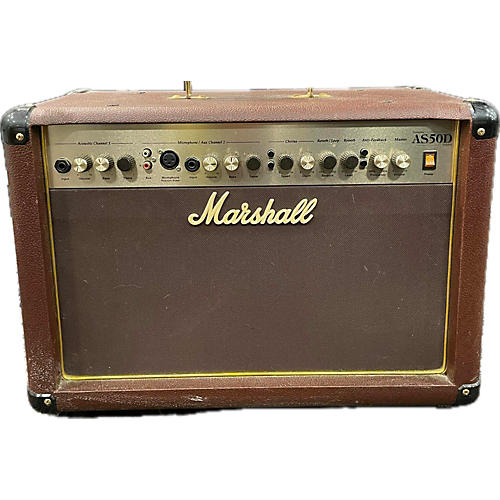 Marshall Used Marshall AS50D 50W 2X8 Acoustic Guitar Combo Amp