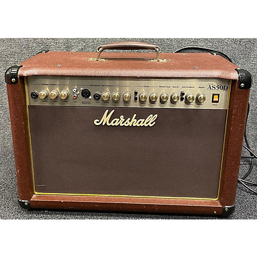 Marshall Used Marshall AS50D 50W 2X8 Acoustic Guitar Combo Amp